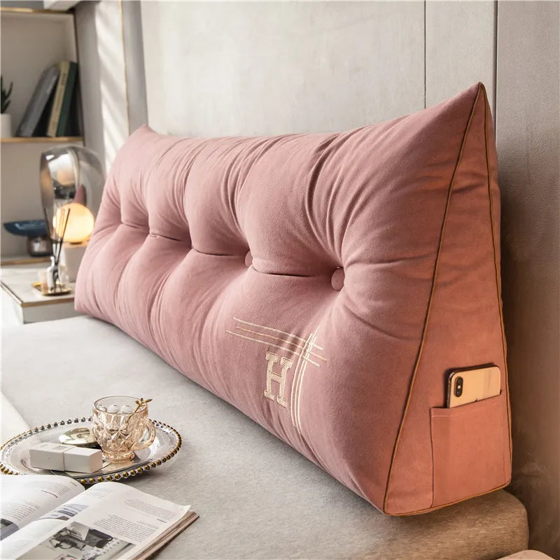 Cozy large comfort cushion for ultimate relaxation, doubling as a bed or lounge pillow