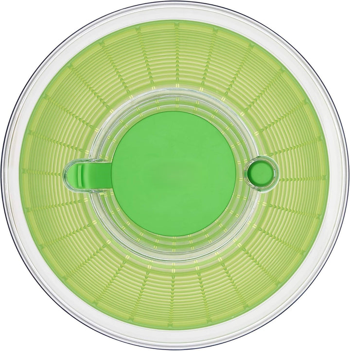 Enhance your food preparation with this large capacity salad spinner, a practical kitchen gadget.