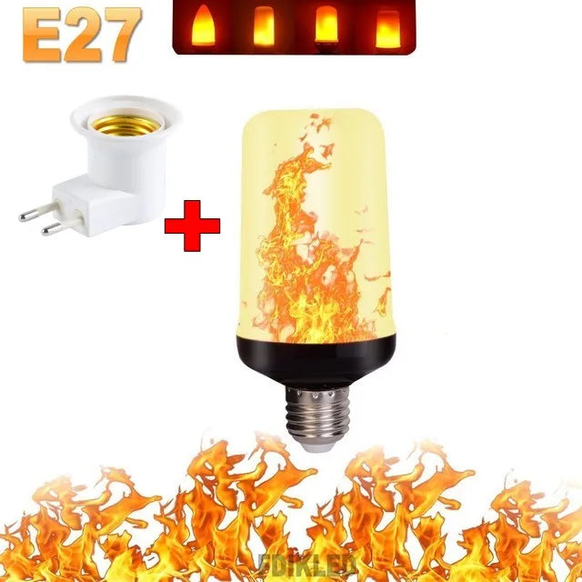 E14 LED Flame Light Bulb for atmospheric home decor and special occasion lighting