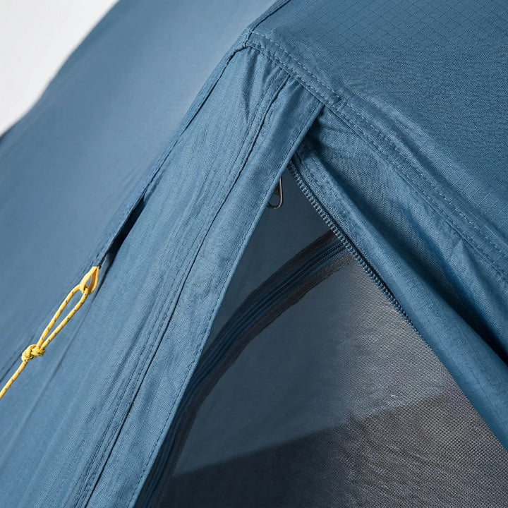 Durable & lightweight 2-person backpacking tent for easy travel. Double-layer 3-season hiking & camping shelter.