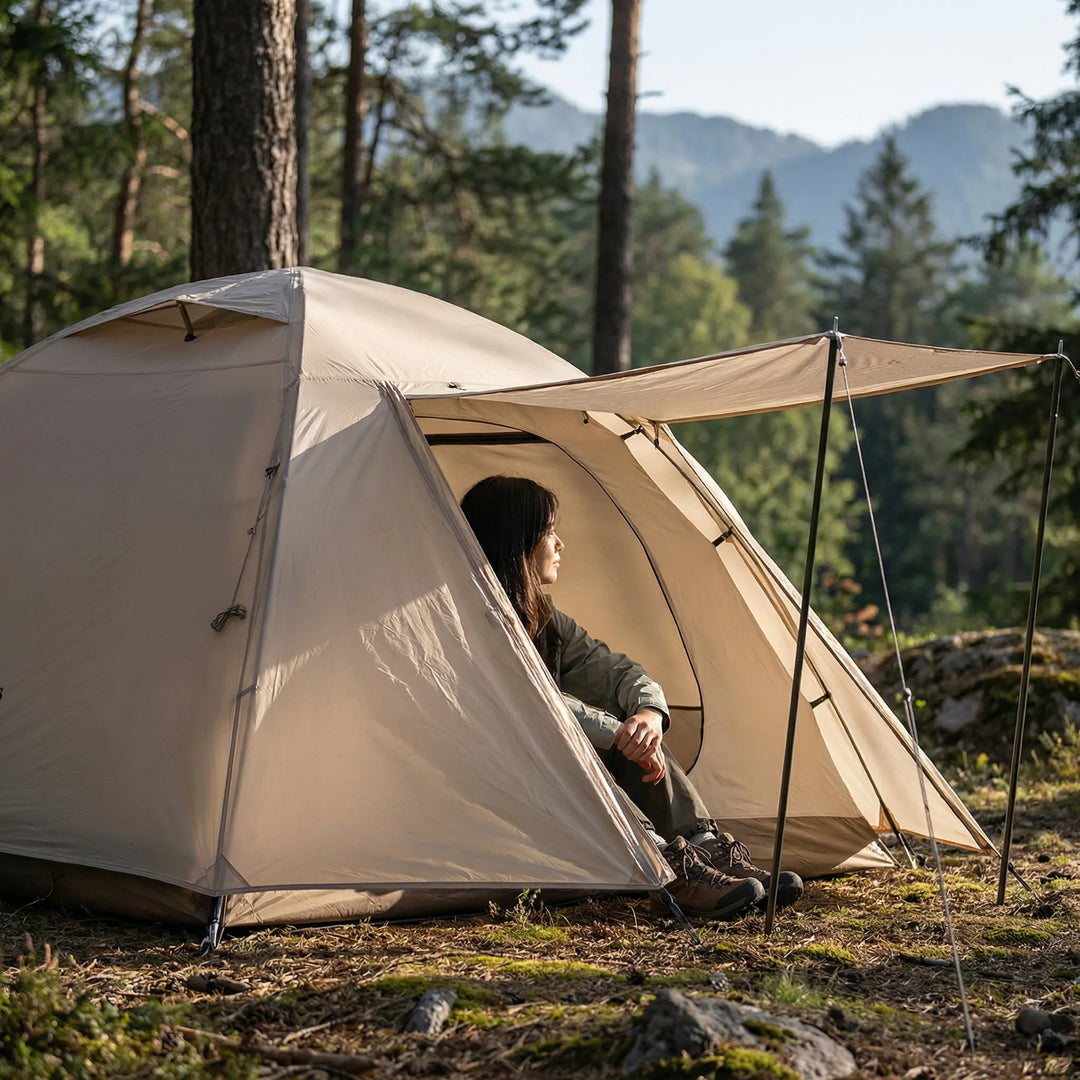 Lightweight 3-season hiking tent for outdoor camping. Ideal ultralight shelter for backpacking adventures.