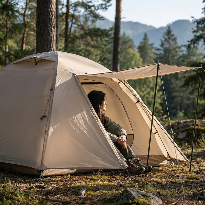 Lightweight 3-season hiking tent for outdoor camping. Ideal ultralight shelter for backpacking adventures.