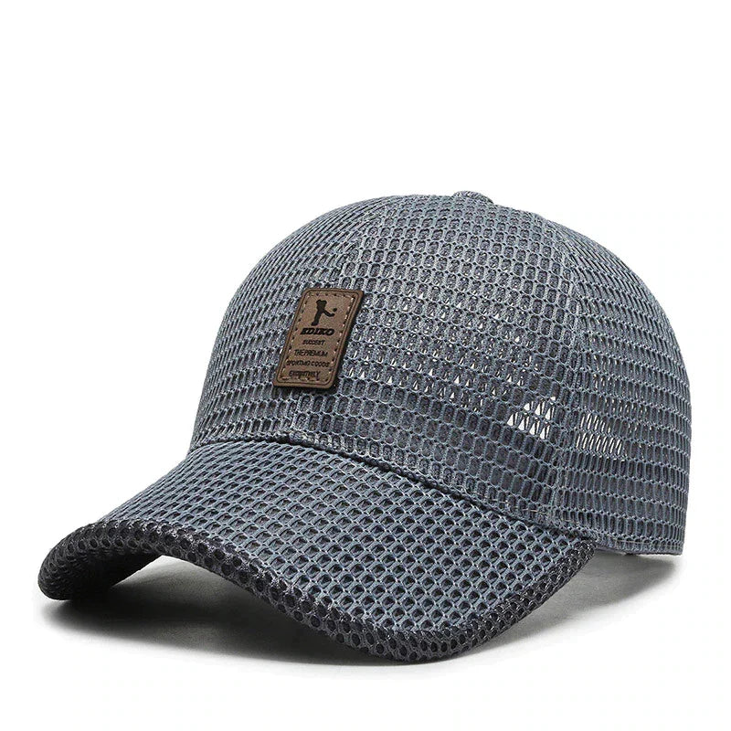 Multiple AeroBreeze lightweight summer caps, breathable & adjustable, offering unisex sun protection for all outdoor wear.