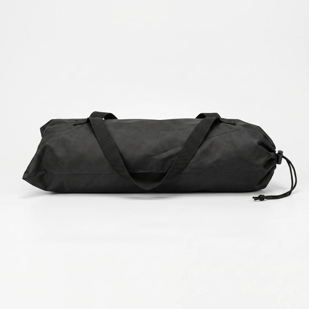 Versatile folding stadium seat or picnic chair, providing portable ground seating with back support for comfort.
