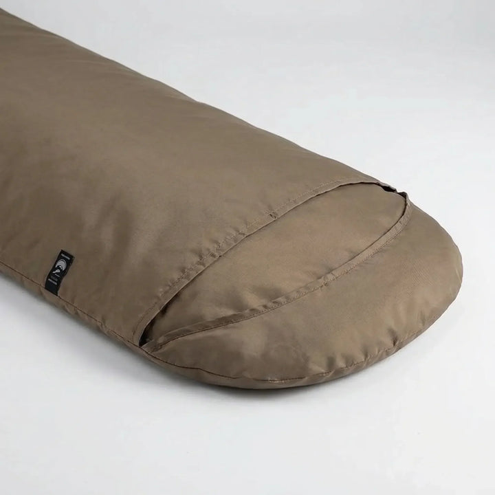 Essential lightweight liner for hiking, camping, and backpacking trips. Portable outdoor essential.
