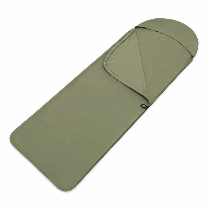 Packable & lightweight sleep sheet, perfect as a hiking accessory or travel comfort. Outdoor essential.
