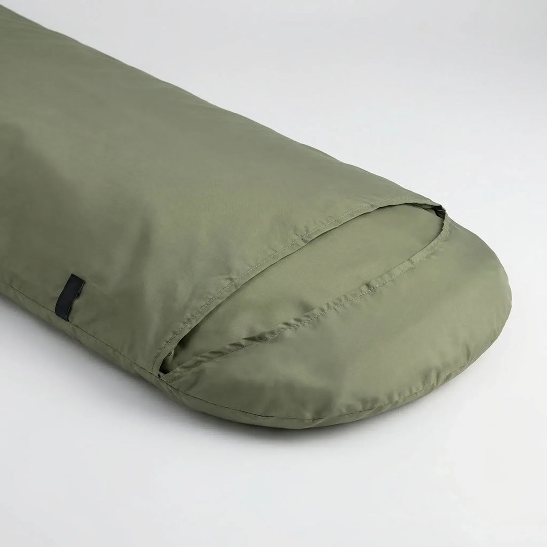 Durable, lightweight rectangular sleeping bag liner for enhanced camping & travel comfort. Packable design.