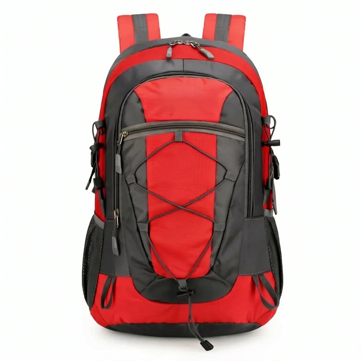 Unisex lightweight hiking backpack with multiple pockets for trail and travel use.