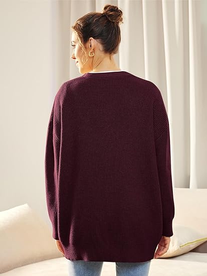 Comfortable women's lightweight V-neck cardigan, a casual yet versatile button-up top.
