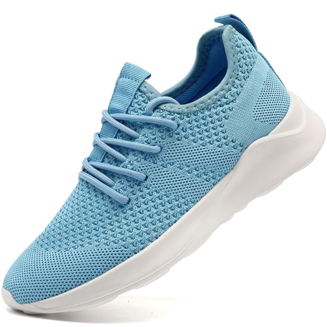 Lightweight ladies' sport shoes in a vibrant color, offering comfort for workouts