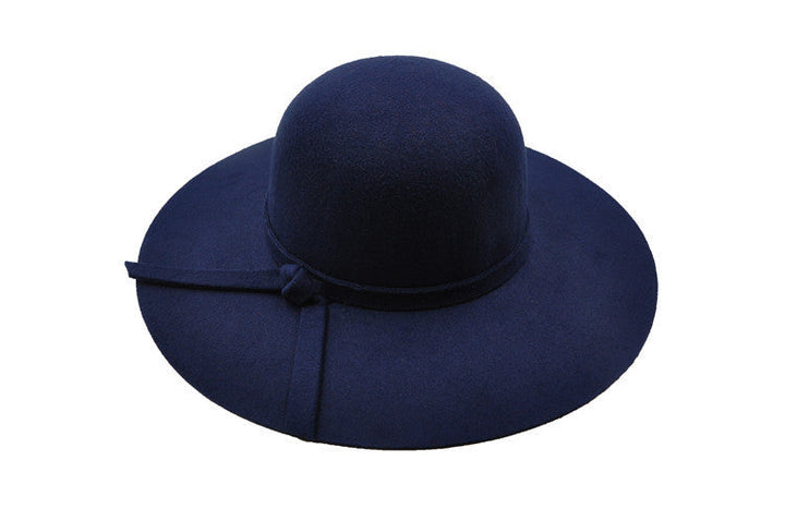 Detail of stitching and brim on a lightweight women's summer bucket hat, quality craftsmanship