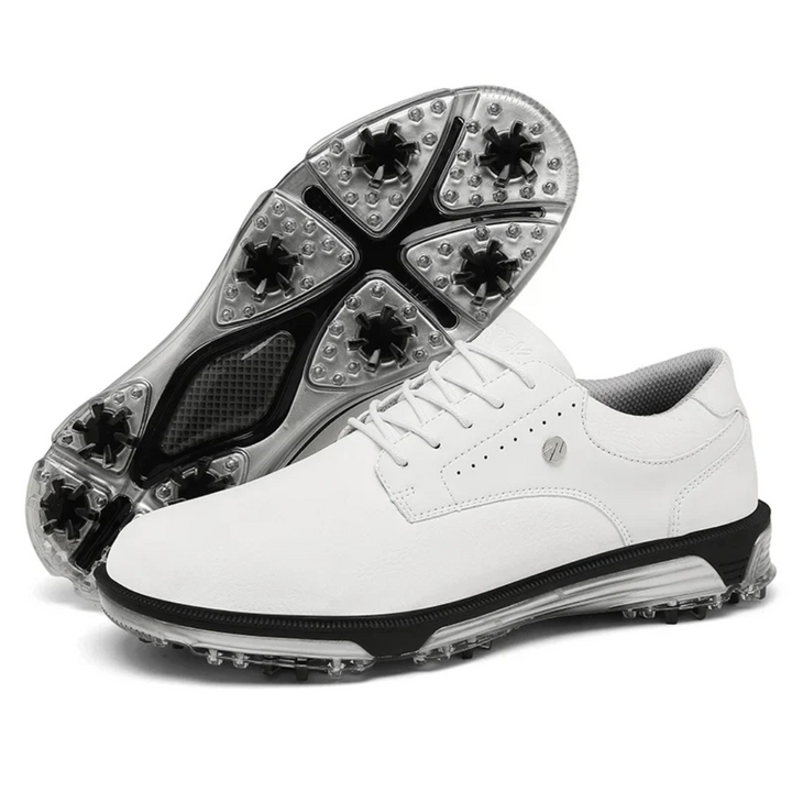 Men's Performance Golf Shoes, limited edition. Athletic footwear with advanced grip for optimal on-course stability.