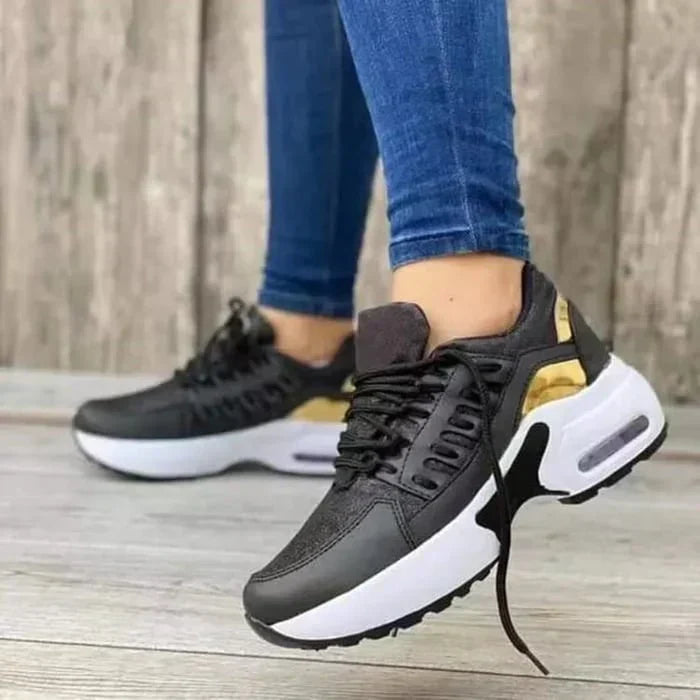 Livia women's comfort footwear: orthopedic sneakers with arch support, ideal for long walks & daily fashion.