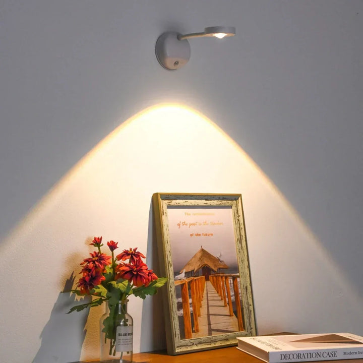 Versatile LumaFlex LED spotlight, motion activated, rechargeable, for various home lighting needs