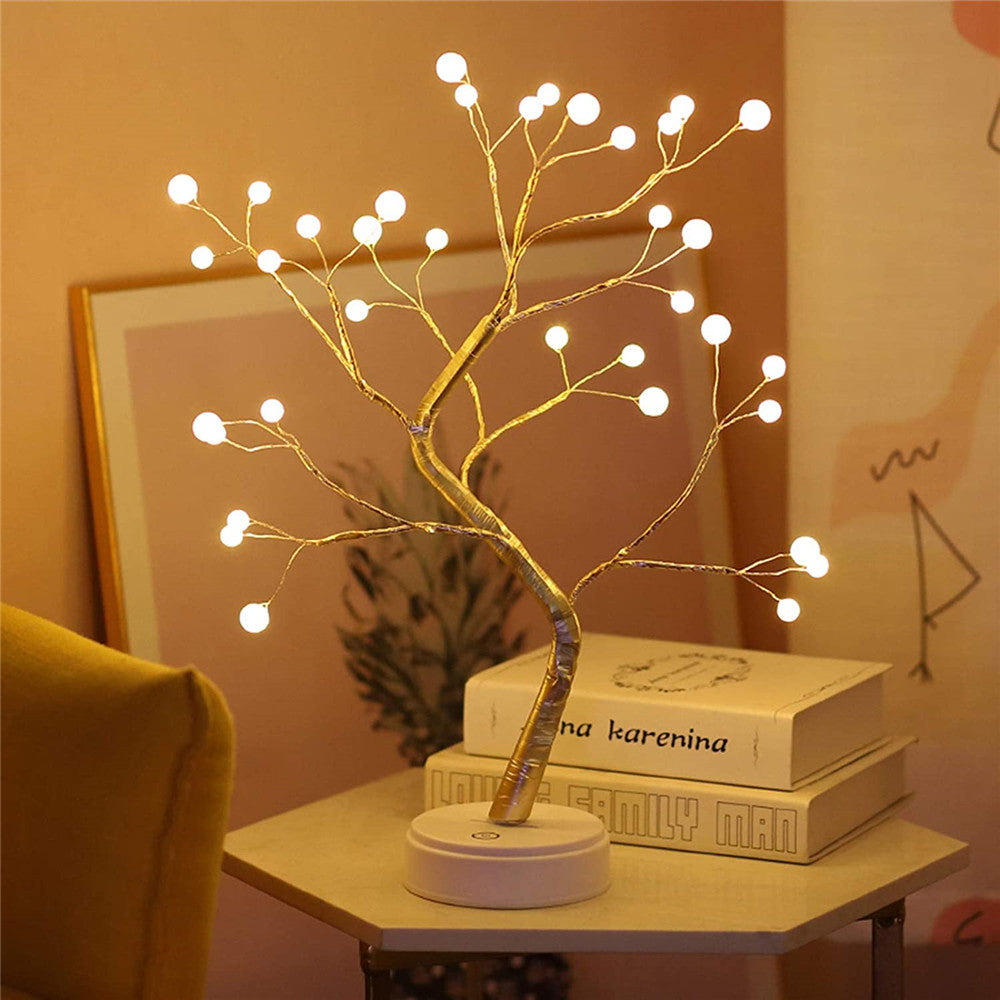 Versatile LumaTree LED tree lamp, a dazzling piece of decorative lighting perfect for adding an enchanting touch to home decor.