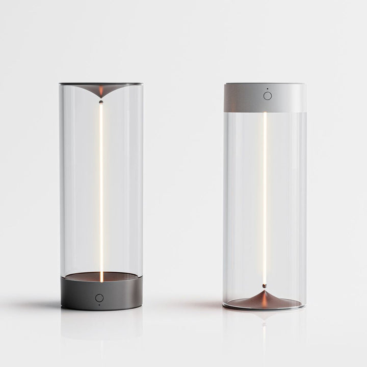 LumenFlow ambient light on a dark background, making its soft, glowing LEDs stand out brightly