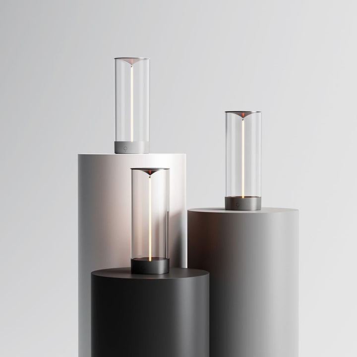 Close-up of the LumenFlow wireless ambient light, highlighting the magnetic light strand detail