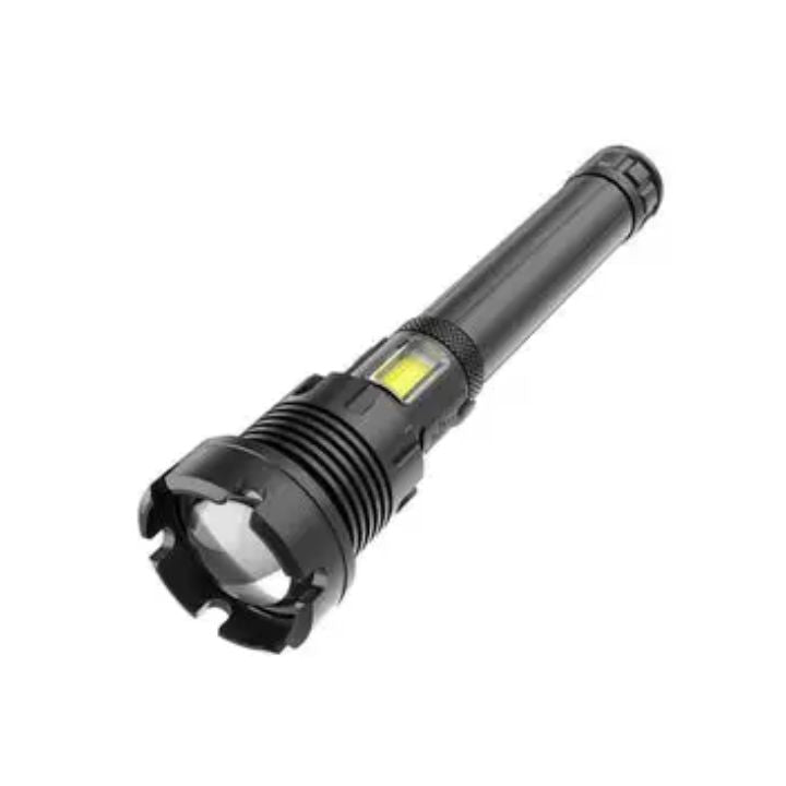Powerful LED flashlight, LumenTact survival tool for emergencies & wilderness exploration.