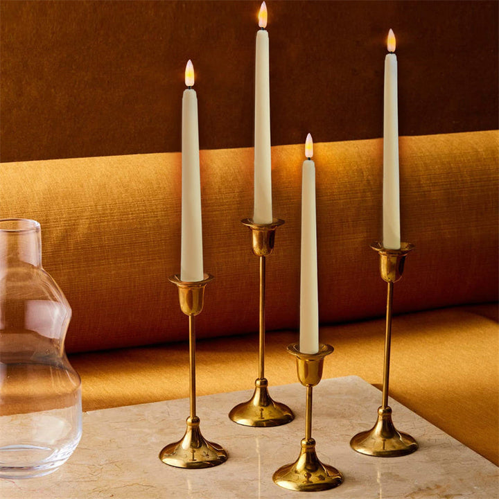 LumiCandle standing LED candles arrayed for decorative home lighting, remote-controlled