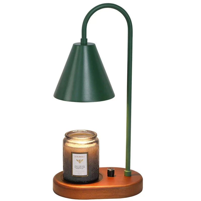 Sleek aroma diffuser and candle warmer lamp for a safe, flameless fragrance experience. Perfect ambient home lighting.