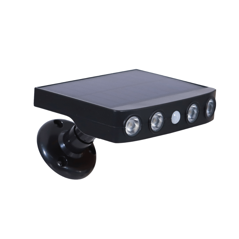 Weather resistant solar light with motion detection, great for backyard pathways