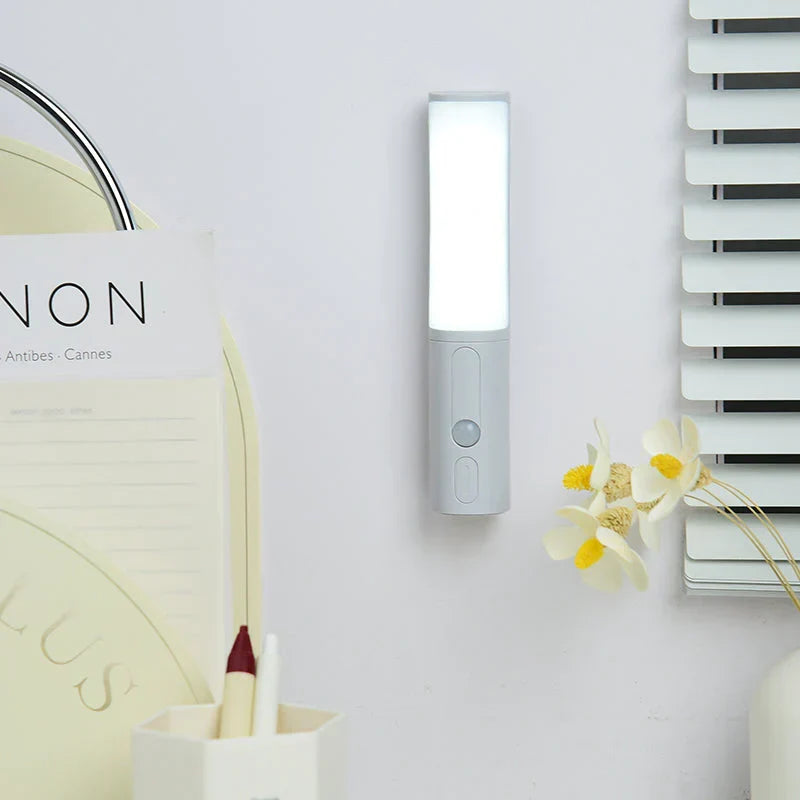 Lumos smart motion sensor LED night light for home, perfect for bedrooms & hallways.