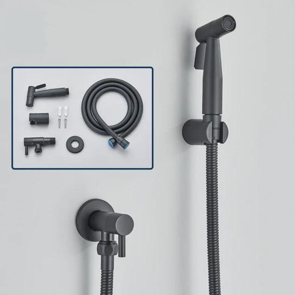 Luxe Bidet PureFlow, a premium hand shower bidet for enhanced personal cleansing and home hygiene.