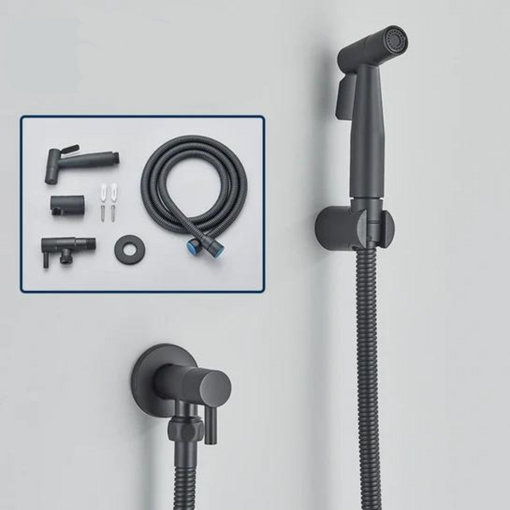 Luxe Bidet PureFlow, a premium hand shower bidet for enhanced personal cleansing and home hygiene.