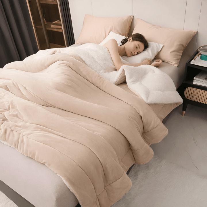 Luxurious fleece blanket, incredibly soft & warm for ultimate comfort in any room. Perfect for cozy evenings.