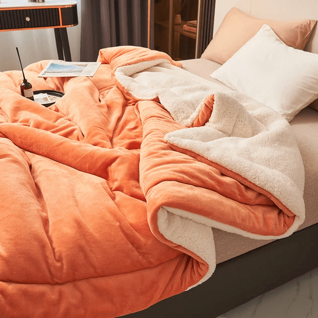Premium soft fleece blanket, delivering exceptional warmth & cozy comfort. Ideal for bedroom, living room, or travel.