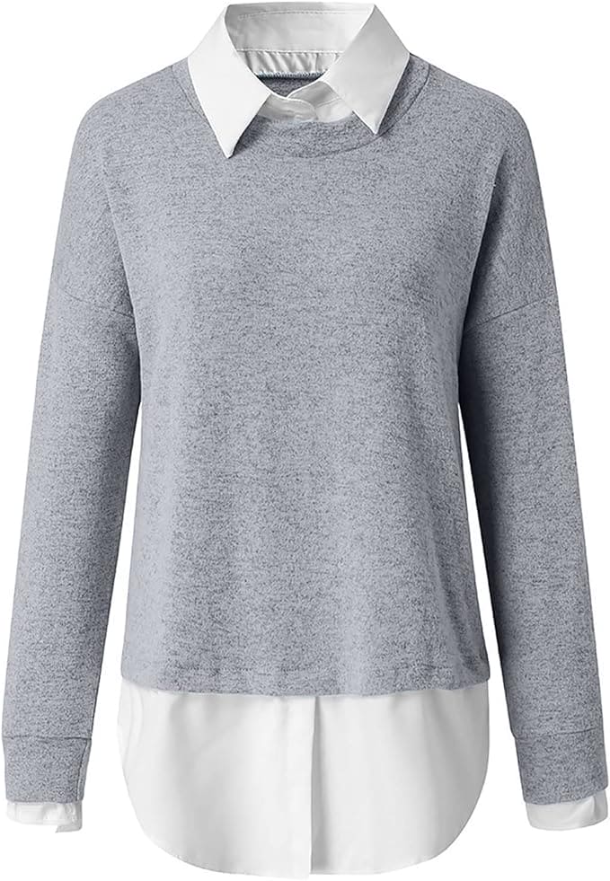 Soft and luxurious women's cashmere sweater. Elegant long sleeve for comfortable, stylish winter and fall fashion.