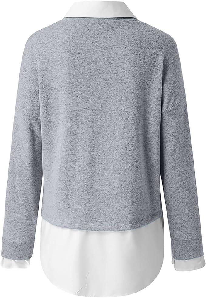 Indulge in comfort with this soft cashmere women's winter sweater. Elegant, cozy long sleeve for stylish fall days.