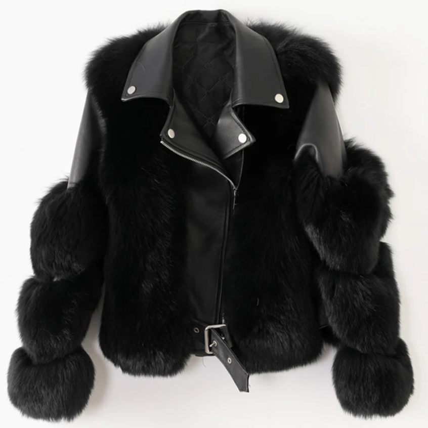 Luxurious women's winter coat, incredibly warm & elegant. Relaxed fit seasonal outerwear for ultimate comfort.