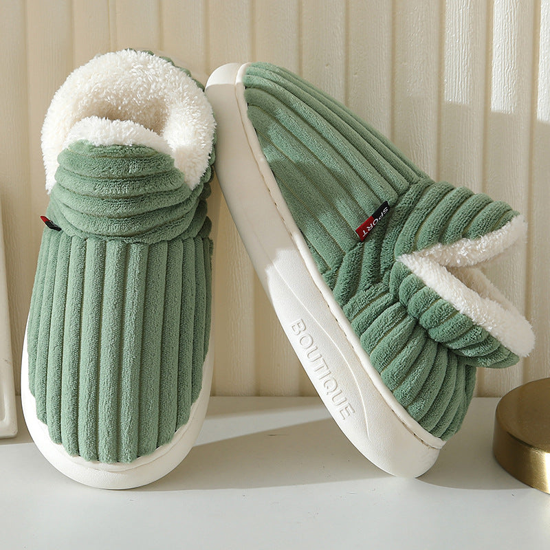 Luxurious women's winter slippers, Elise model, offering cozy comfort and warmth for home.