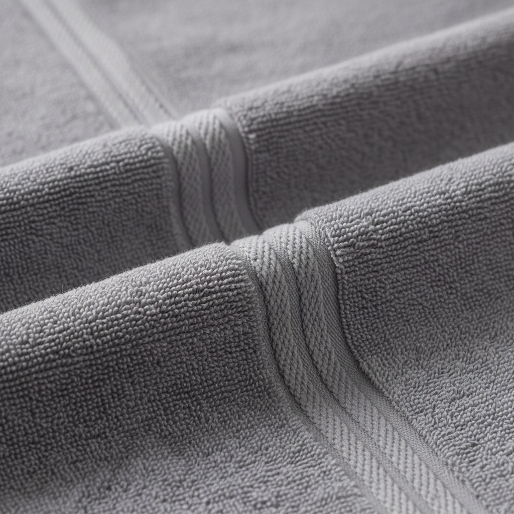Premium absorbent cotton bath sheet from the Luxe Bath Towel Set, vibrant blue texture