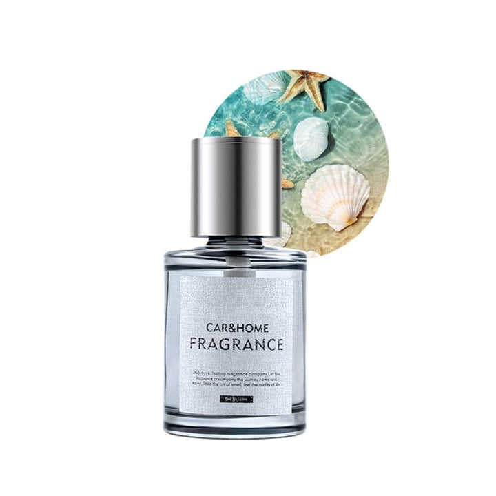 Luxury vehicle fragrance diffuser with smart auto-sensing technology.