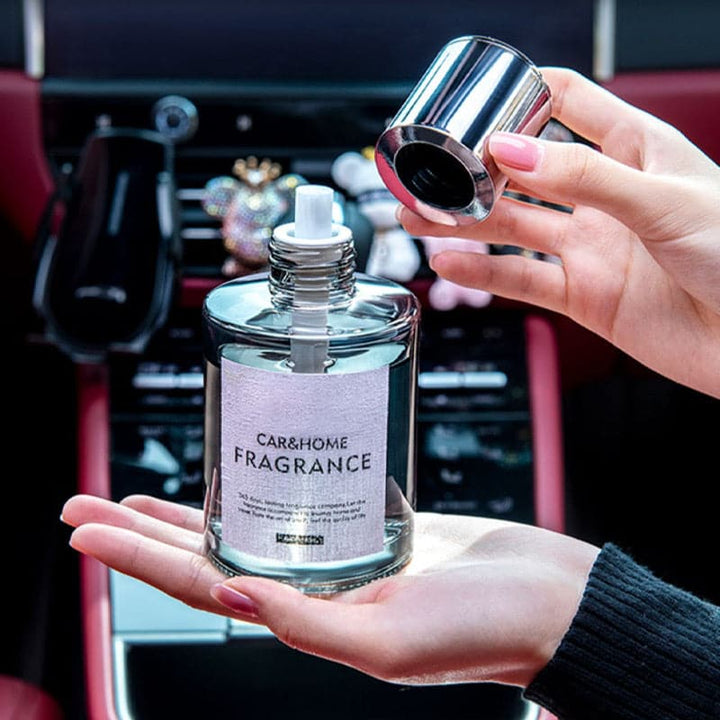 Compact car fragrance diffuser, enhancing your auto with fresh aroma.