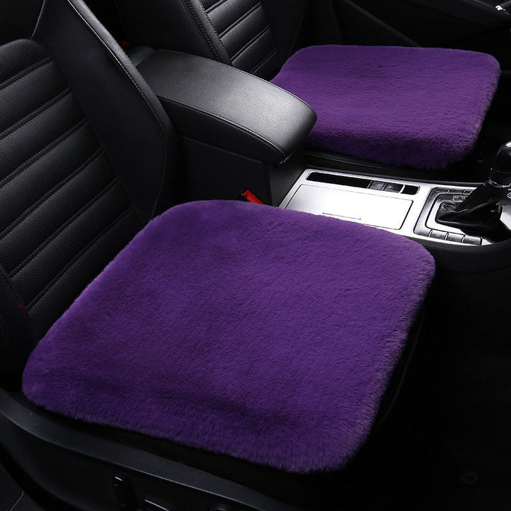 Premium natural wool cushion provides luxury comfort for your car, home, or office chair.