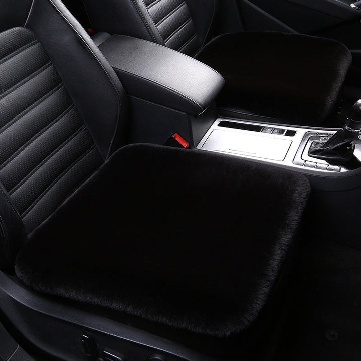 Deluxe sheepskin pad for ultimate warmth & comfort. Great for car, home or office chairs.