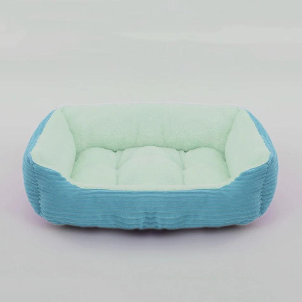Ultra-soft plush dog bed for deep pet comfort & relaxation. Washable and non-slip design.