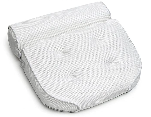 High-quality SereniLux bathing accessory, a premium bath pillow delivering spa-level comfort & support.
