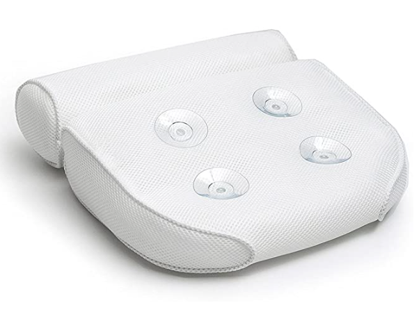 Relaxing SereniLux spa bath pillow, a thoughtful gift for self-care & luxurious neck support.