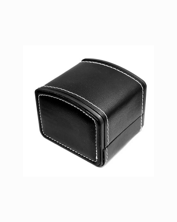 Luxury single watch storage box for one timepiece. Elegant display & protection.