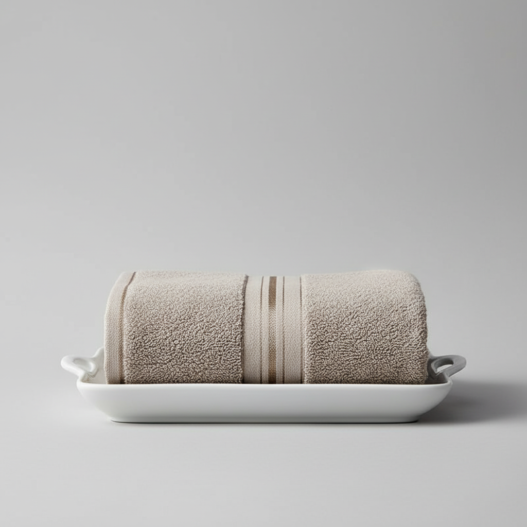 Plush Egyptian Cotton spa bath towel set, quick dry and absorbent for home decor