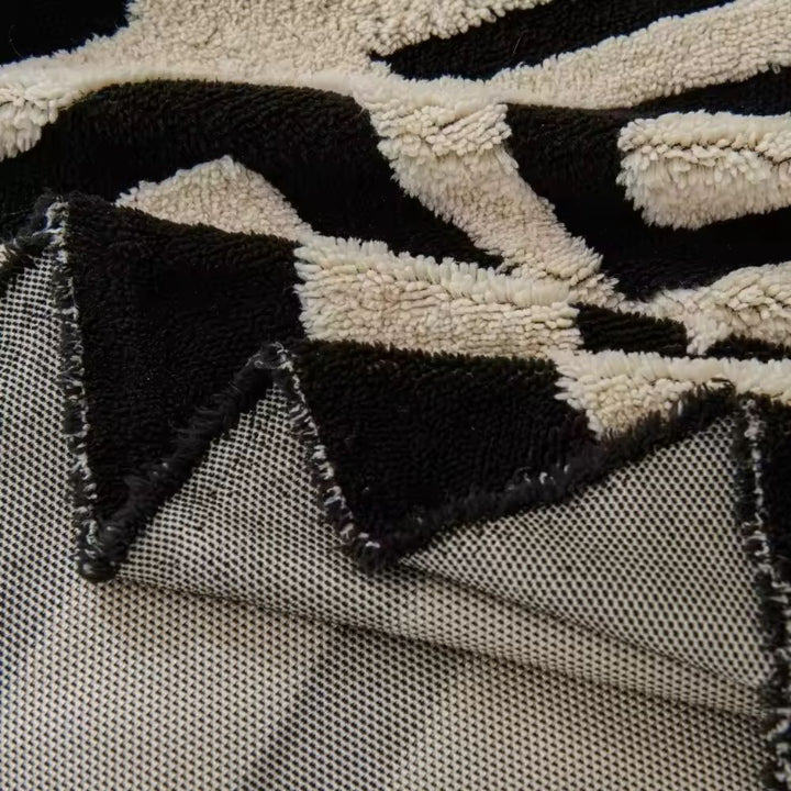 Modern luxury urban maze sofa cover, microfiber, non-slip, washable, perfect for stylish living rooms.