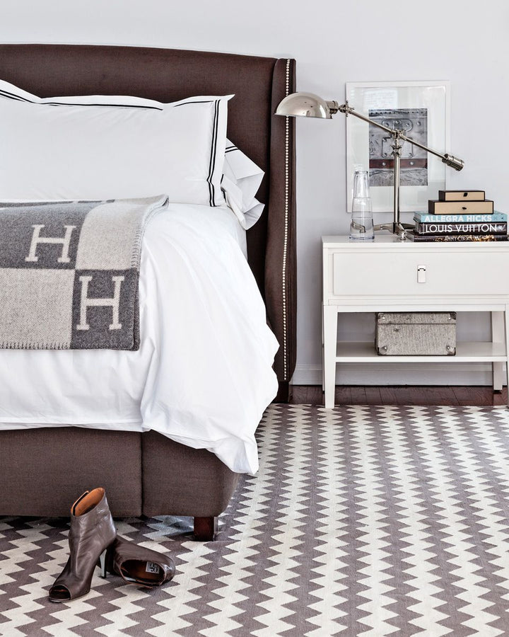 Decorative plaid throw blanket, made from luxurious wool and cashmere, an exquisite housewarming gift.