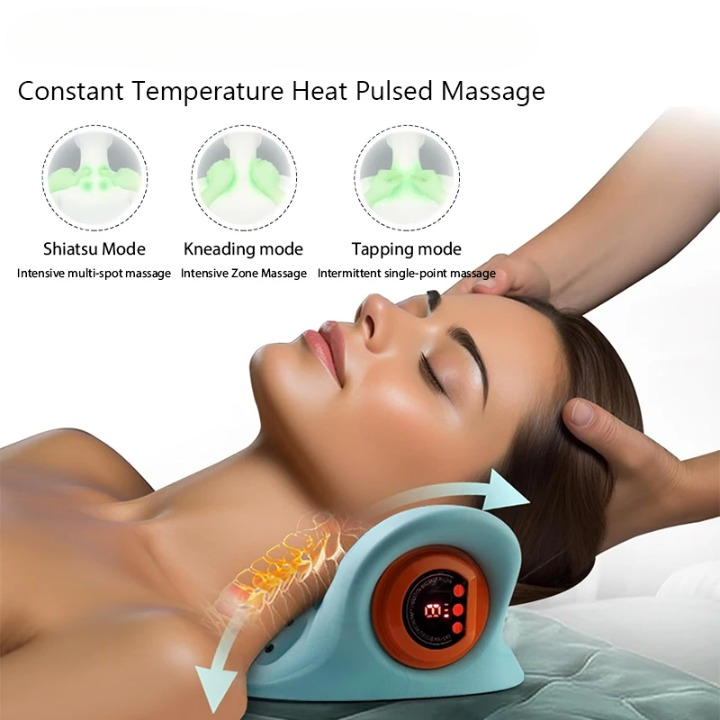 Acupoint therapy electric shoulder massager, perfect for stress relief