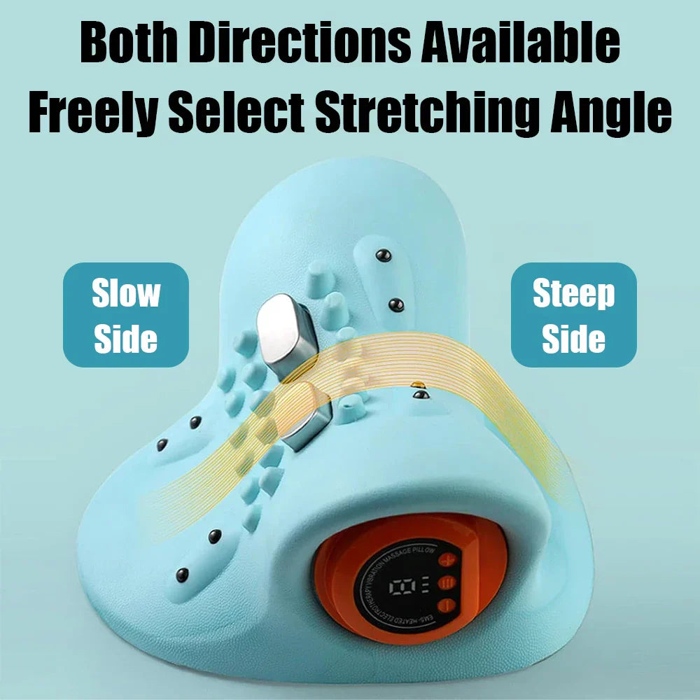 Ergonomic electric neck & shoulder massager for effective pain management