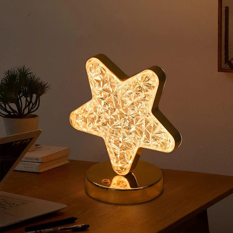 Magical Crystal Lamp, modern home decor and adjustable lighting for any room