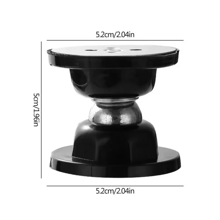 No-drill magnetic door catch preventing slams, protecting walls, and ensuring door safety in any room.